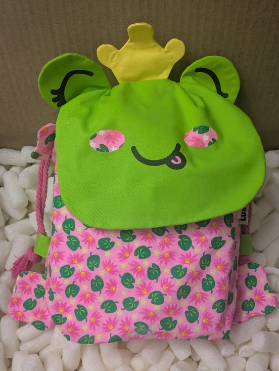 Lush Other - Lush Hoppy Frog Organic Cotton Drawstring Backpack Bag